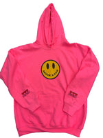 Pink ENONYMOUS? Much Love Smiley Face Hoodie